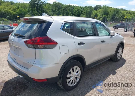 2020 Nissan Rogue S Intelligent Awd из США, поврежденный, VIN 5N1AT2MV5LC816603